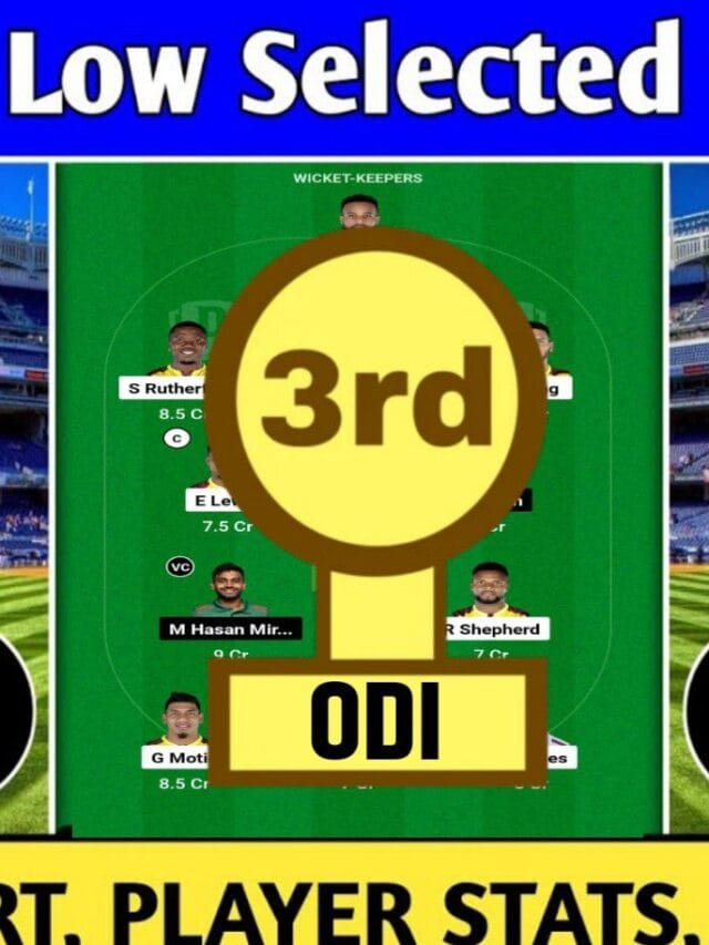 Wi vs BAN 3rd ODI Prediction