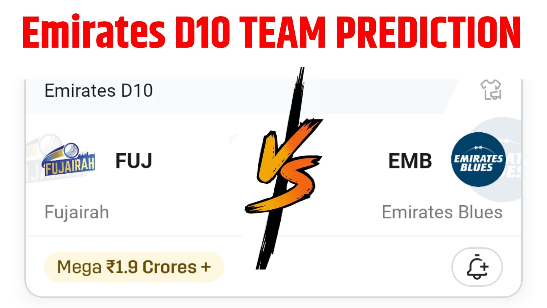 FUJ VS EMB Dream11 Prediction Hindi