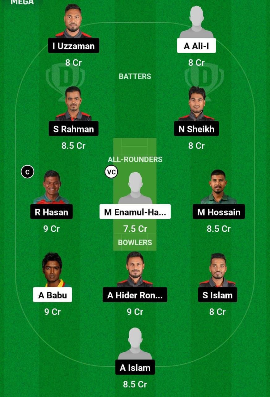 RD Vs DM Dream11 Final Match Prediction Team 2 