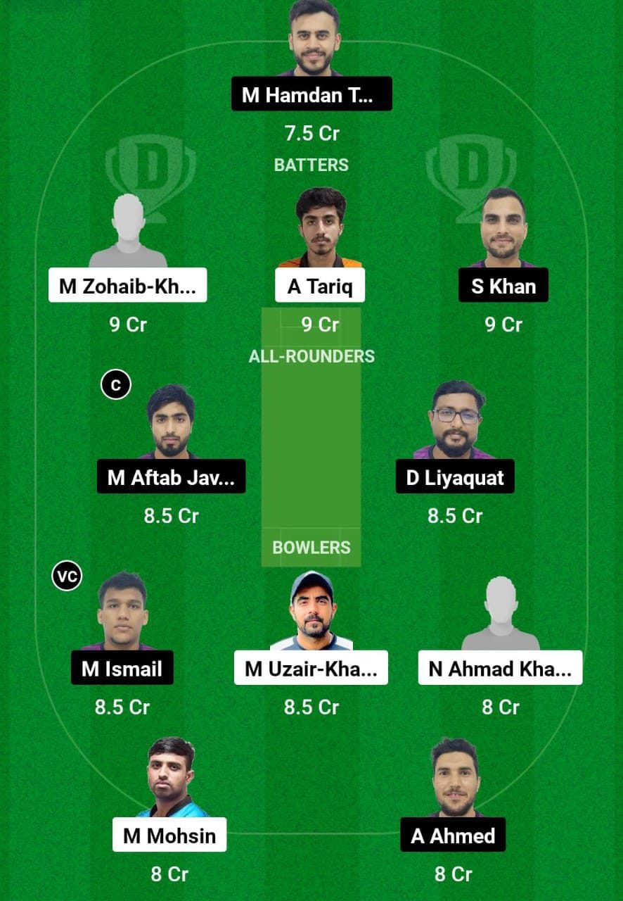 EMB VS AJM Dream11 prediction team 