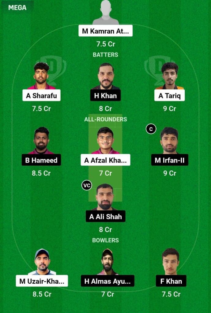 EMB Vs SHA Dream11 Prediction Team 2 