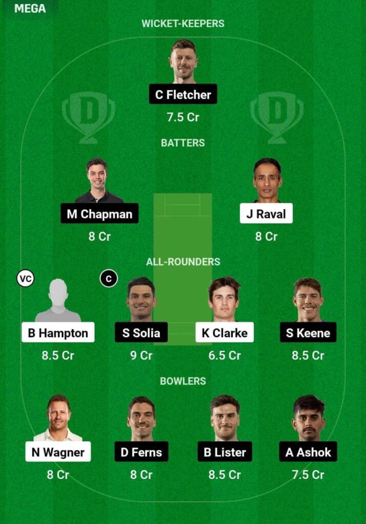 ND VS AA Dream11 Prediction Team