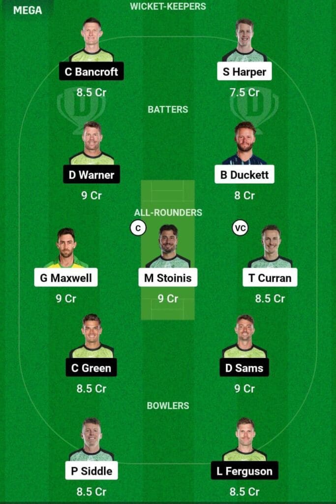 STA VS THU Dream11 Prediction Team 2