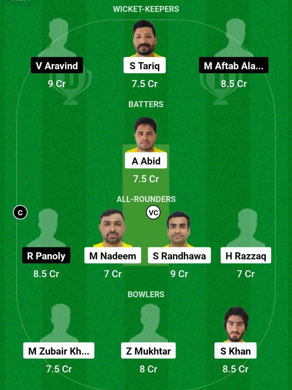 ABD VS DUB Dream11 Prediction Team