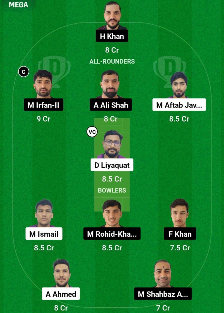 AJM VS SHA Dream11 Prediction Team