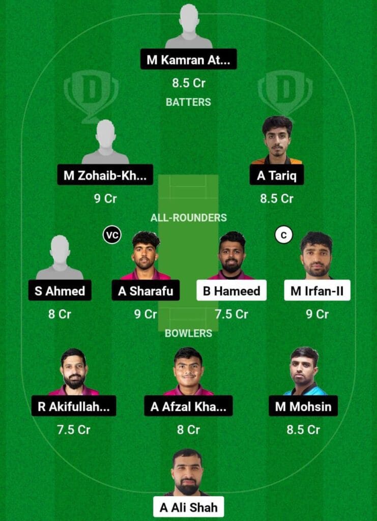 SHA VS EMB Dream11 Prediction Hindi - final Team 2