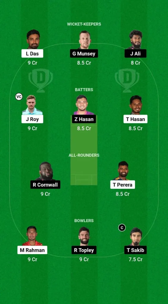 DC VS SYL Dream11 Prediction Team 