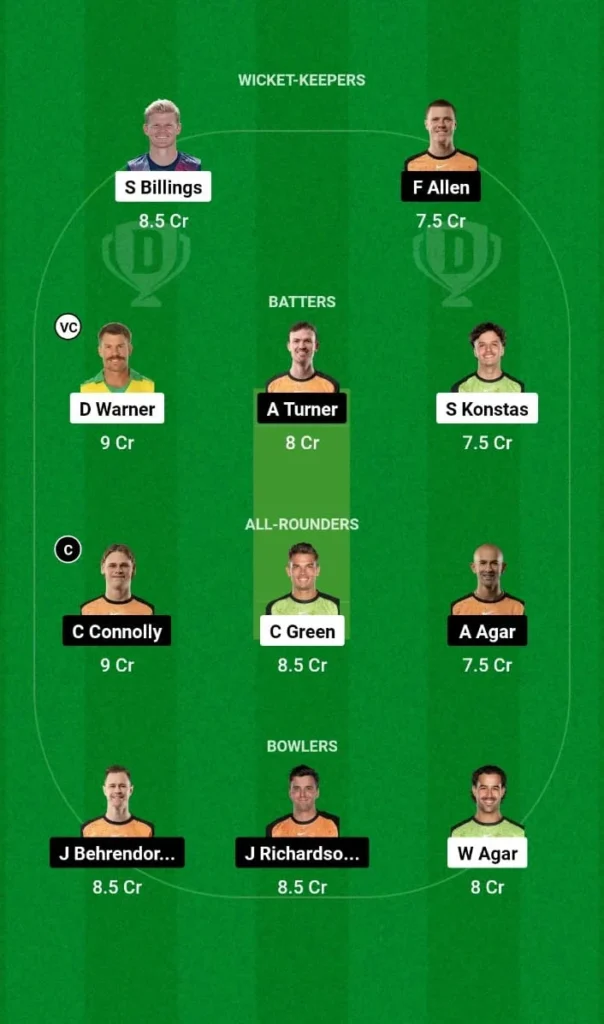 THU VS SCO Dream11 Prediction Team 