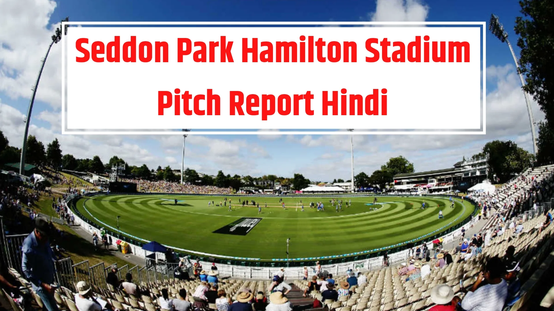 Seddon Park Hamilton Stadium Pitch Report Hindi