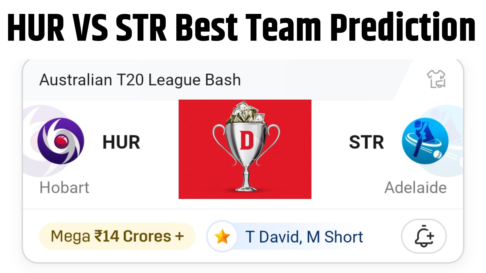 HUR VS STR Best Team Prediction