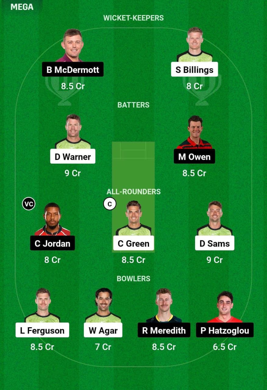 THU VS HUR Dream11 prediction team 