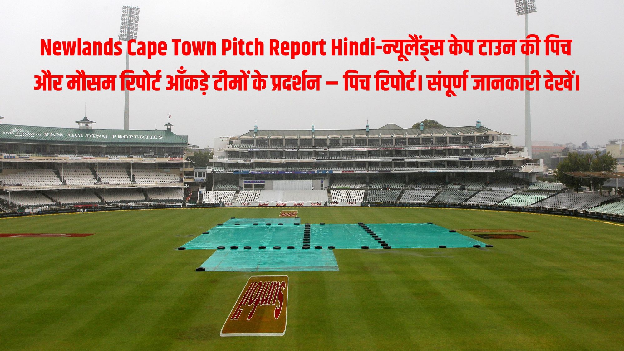 Newlands Cape Town Pitch Report Hindi