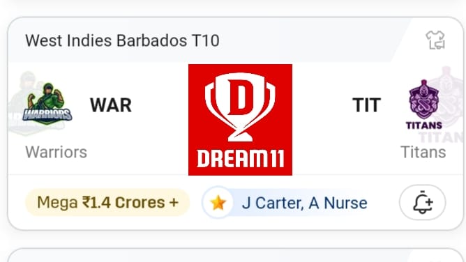 WAR VS TIT Dream11 Prediction Hindi